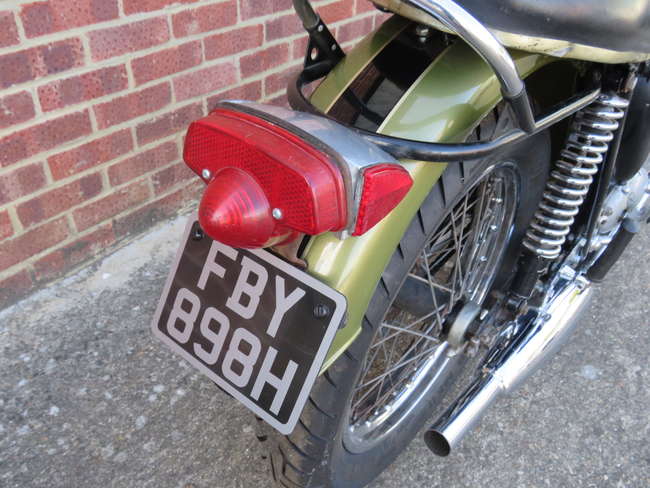 1970 Triumph TR6R Tiger 650cc-Sold