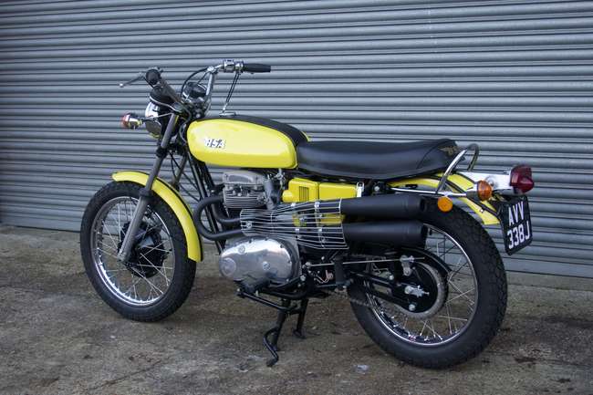 1971 BSA A65 Firebird Scrambler 650cc-Sold
