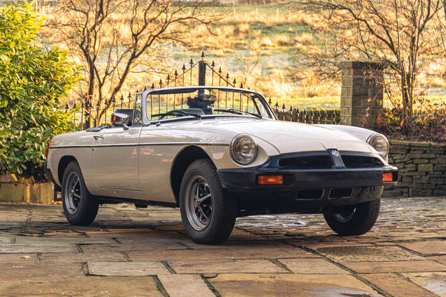1980 MG B Roadster - Unregistered-Sold