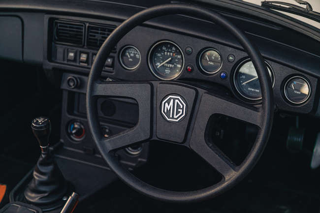 1980 MG B Roadster - Unregistered-Sold