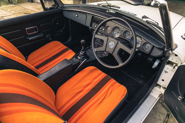 1980 MG B Roadster - Unregistered-Sold