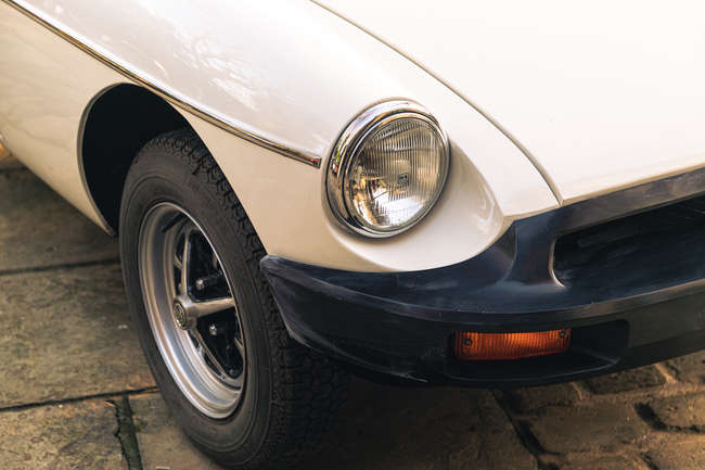 1980 MG B Roadster - Unregistered-Sold
