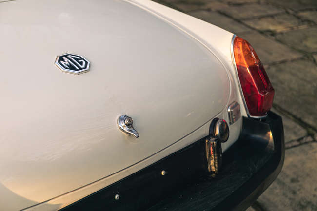 1980 MG B Roadster - Unregistered-Sold