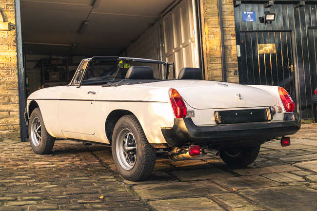 1980 MG B Roadster - Unregistered-Sold