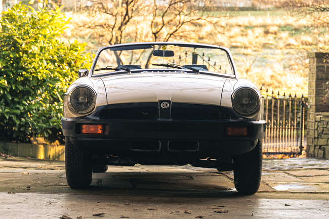 1980 MG B Roadster - Unregistered-Sold