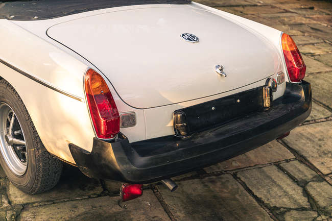 1980 MG B Roadster - Unregistered-Sold