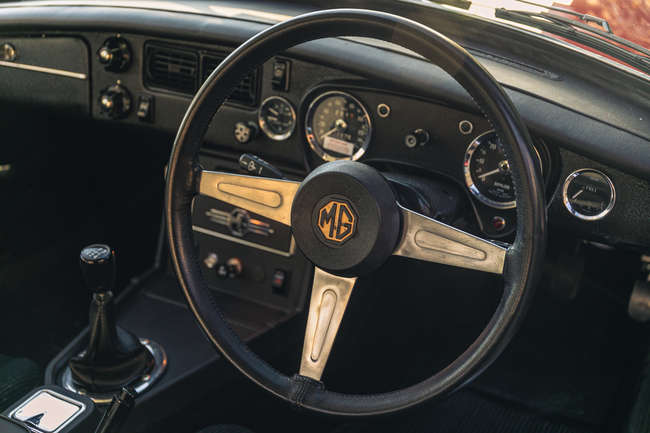 1975 MG B GT 'Factory' V8-Sold