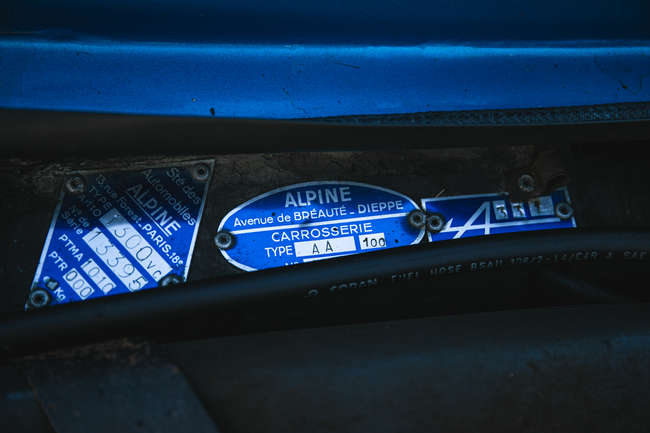 1972 Renault Alpine A110-Sold