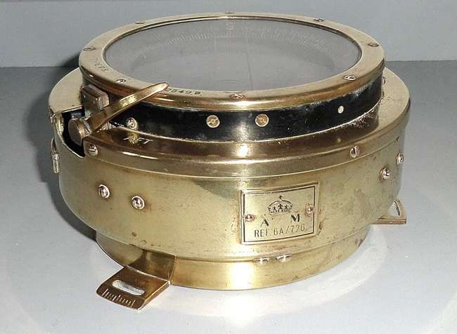 WWII Spitfire Compass- Air Ministry, Type P-8 REF. 6A/726 da-Sold