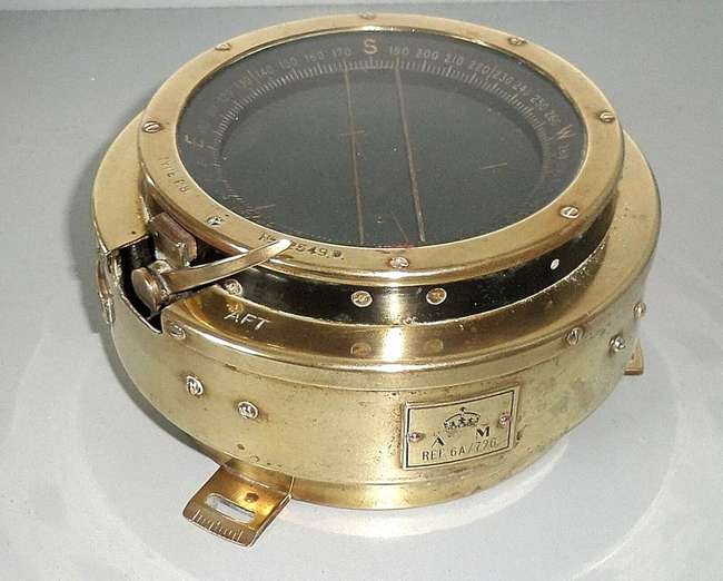 WWII Spitfire Compass- Air Ministry, Type P-8 REF. 6A/726 da-Sold
