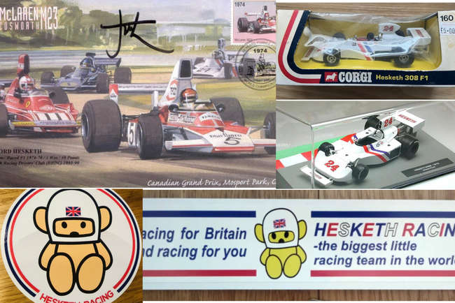 A Rare Collection of Hesketh F1 Racing Memorabilia 