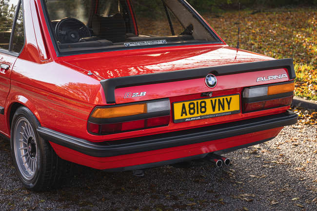 1983 BMW Alpina B2.8 Saloon-Auction Lot