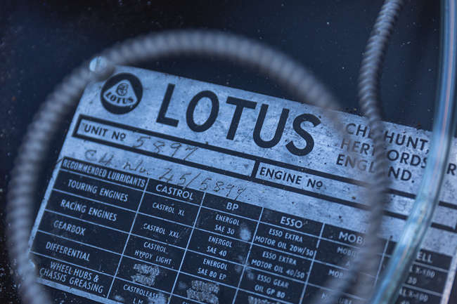 1966 Lotus Elan S3 - Ex-Peter Sellers-Sold