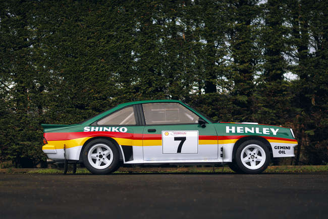 1988 Opel Manta 400 Rally Car-Auction Lot