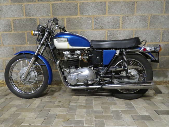 1971 Triumph TR6R Tiger 650cc-Sold