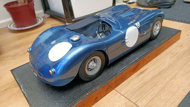 1/8th Scale C-Type by Javan Smith -Sold