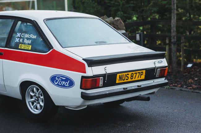1976 Ford Escort MK II - Ex-Colin McRae-Auction Lot