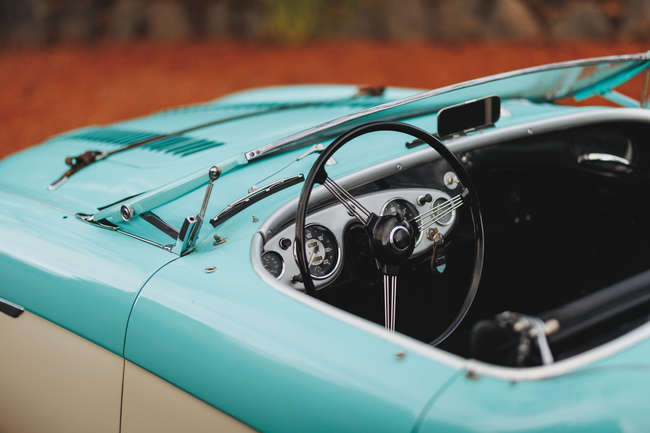 1956 Austin Healey 100M BN2 Factory-built-Auction Lot