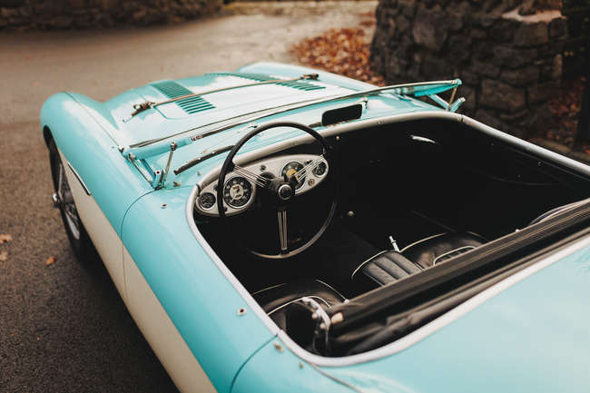1956 Austin Healey 100M BN2 Factory-built-Auction Lot