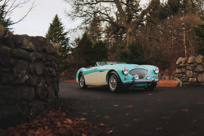 1956 Austin Healey 100M BN2 Factory-built-Auction Lot