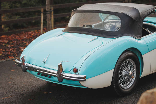 1956 Austin Healey 100M BN2 Factory-built-Auction Lot