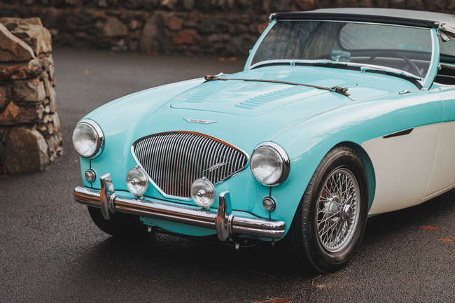 1956 Austin Healey 100M BN2 Factory-built-Auction Lot