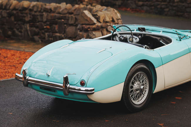 1956 Austin Healey 100M BN2 Factory-built-Auction Lot