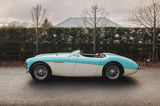 1956 Austin Healey 100M BN2 Factory-built-Auction Lot