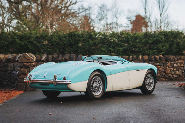 1956 Austin Healey 100M BN2 Factory-built-Auction Lot