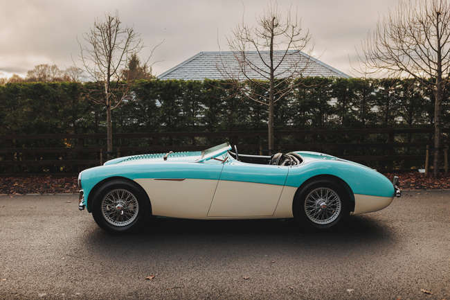 1956 Austin Healey 100M BN2 Factory-built-Auction Lot