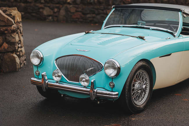 1956 Austin Healey 100M BN2 Factory-built-Auction Lot
