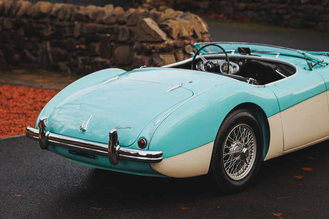1956 Austin Healey 100M BN2 Factory-built-Auction Lot