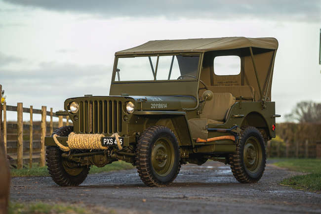 1942 Ford GPW Jeep - King George VI-Auction Lot