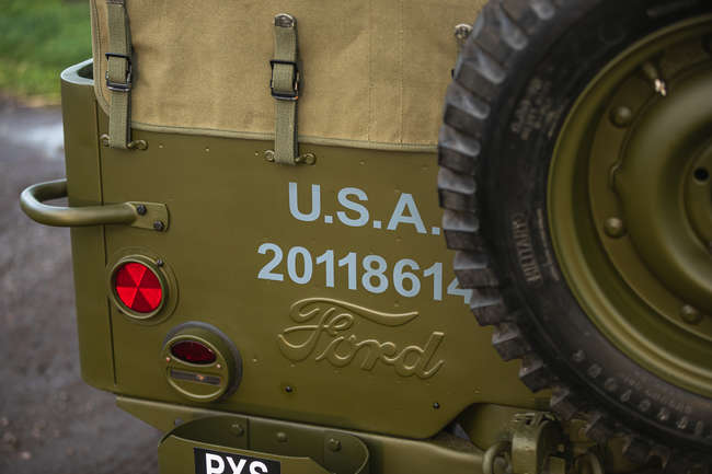 1942 Ford GPW Jeep - King George VI-Auction Lot