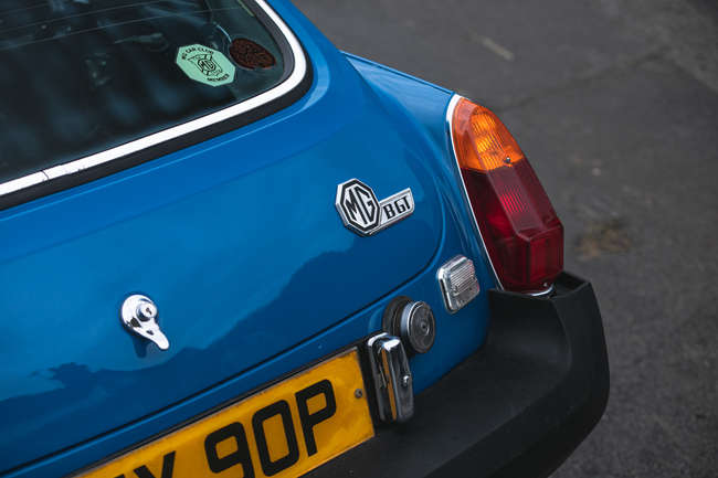 1975 MG B GT 'Factory' V8-Auction Lot
