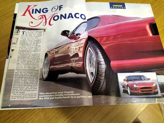 1990 Jaguar XJR-S 6.0-Litre V12 'Monaco' by PBB Design -Sold