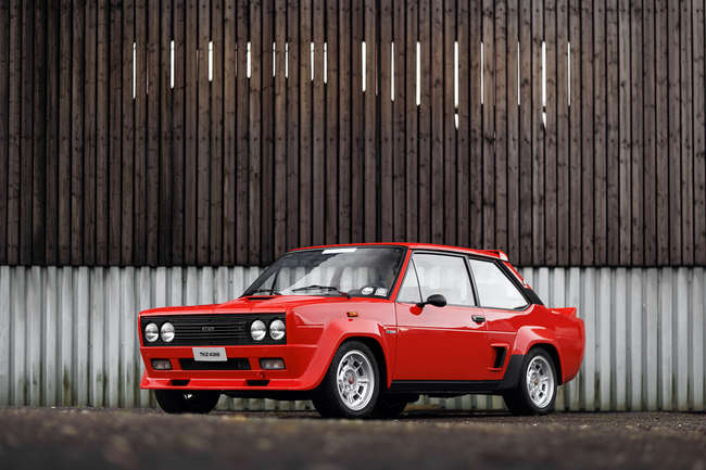 Iconic Auctioneers | 1976 Fiat 131 Abarth Rally Stradale-Sold
