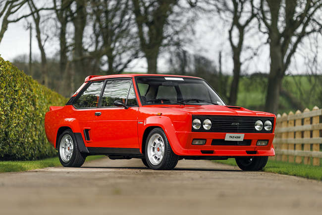 Iconic Auctioneers | 1976 Fiat 131 Abarth Rally Stradale-Sold