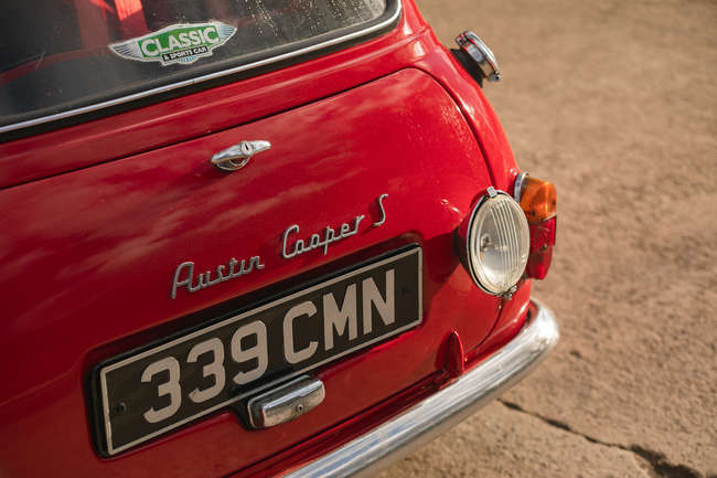 1965 Austin Mini Cooper S Mk 1 (1,275cc)-Sold