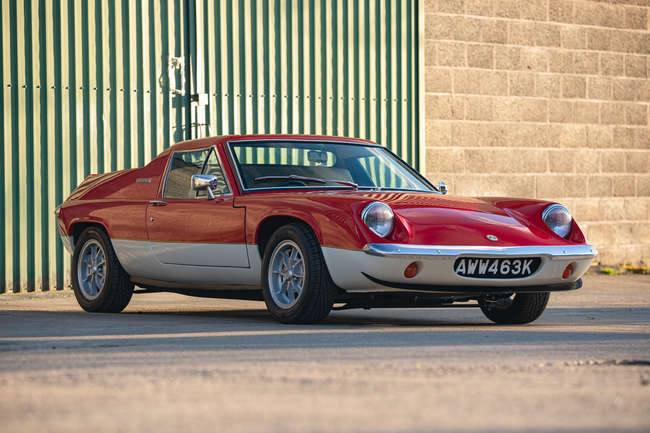 Iconic Auctioneers | 1972 Lotus Europa Twin Cam (Type 74)-Sold