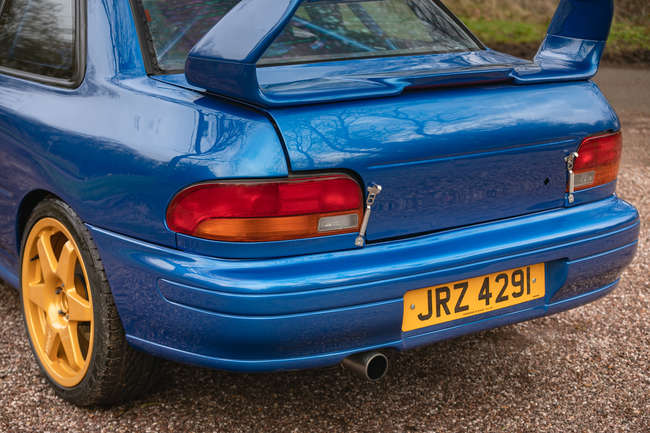 1997 Subaru Impreza WRX STi – 'Group A' Rally Car (RHD)-Auction Lot