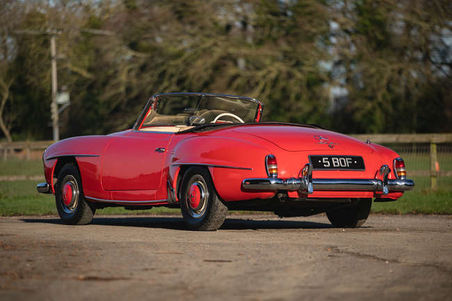1959 Mercedes-Benz 190 SL with Hardtop - Right-hand Drive-Sold