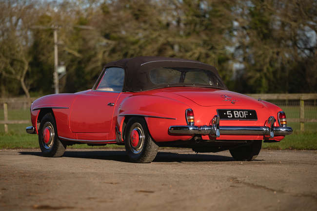 1959 Mercedes-Benz 190 SL with Hardtop - Right-hand Drive-Sold