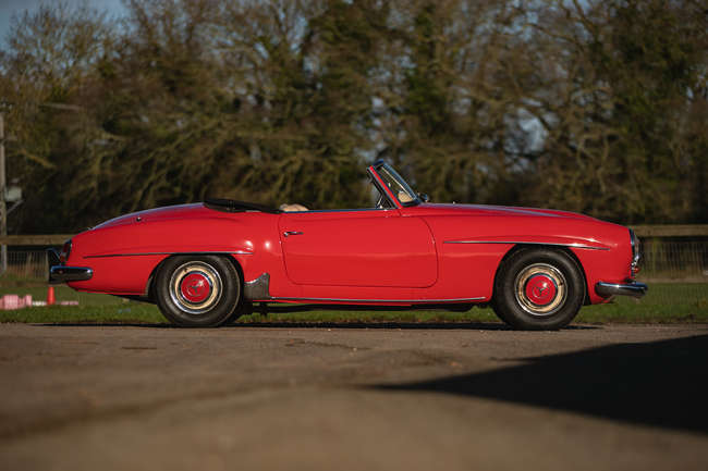 1959 Mercedes-Benz 190 SL with Hardtop - Right-hand Drive-Sold