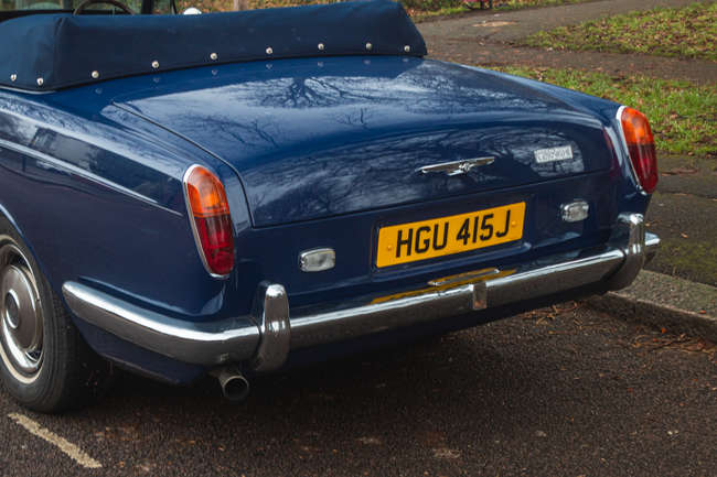 1971 Rolls-Royce Corniche Convertible Ex-Sir Bruce Forsyth-Auction Lot
