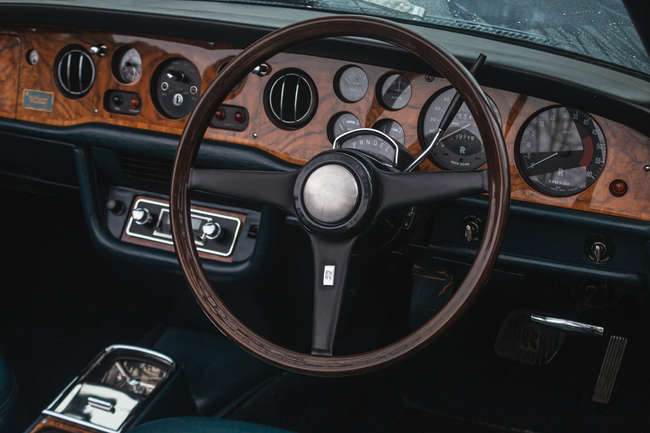1971 Rolls-Royce Corniche Convertible Ex-Sir Bruce Forsyth-Auction Lot
