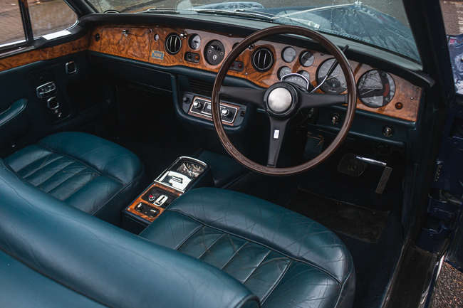 1971 Rolls-Royce Corniche Convertible Ex-Sir Bruce Forsyth-Auction Lot