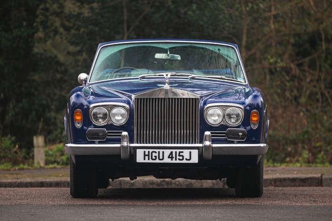 1971 Rolls-Royce Corniche Convertible Ex-Sir Bruce Forsyth-Auction Lot