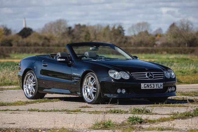 Iconic Auctioneers | 2003 Mercedes-Benz SL55 AMG Brabus K8-Sold