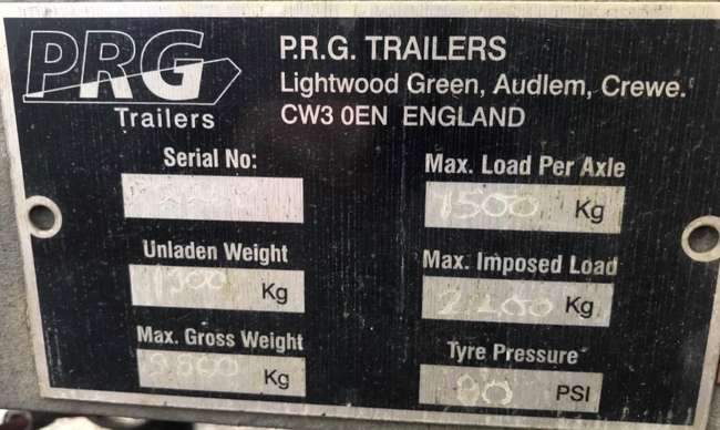 2008 PRG Triple Axle Trailer Refurbished in 2020-Sold